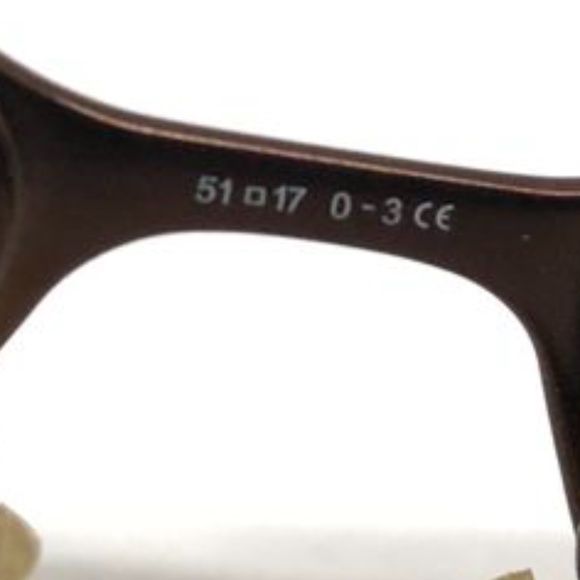 Gucci Brown Half Rim Eyeglasses 2859 Italy /COA - Picture 9 of 11